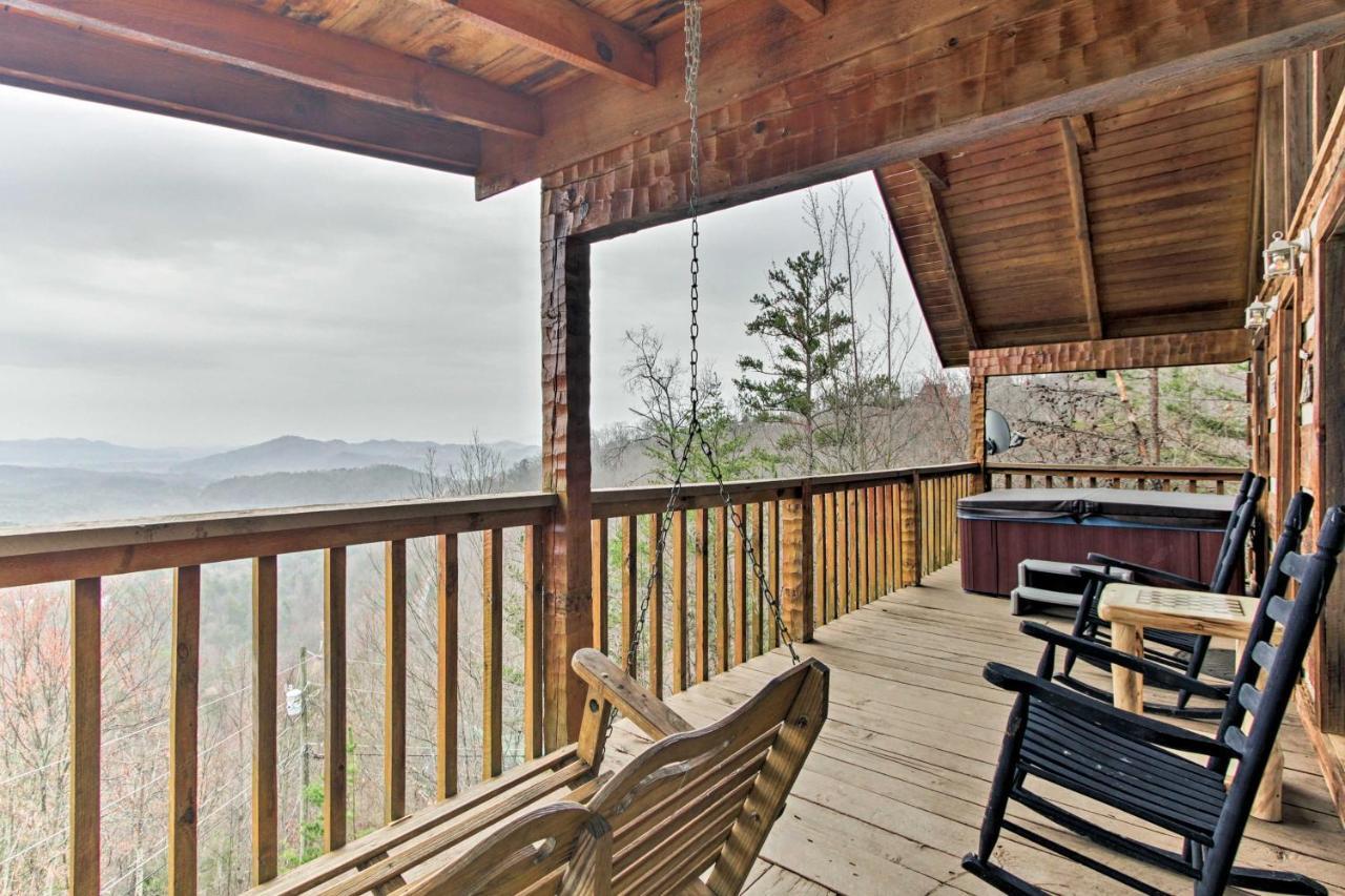 Sevierville Cabin With Private Hot Tub And Fireplace! Extérieur photo